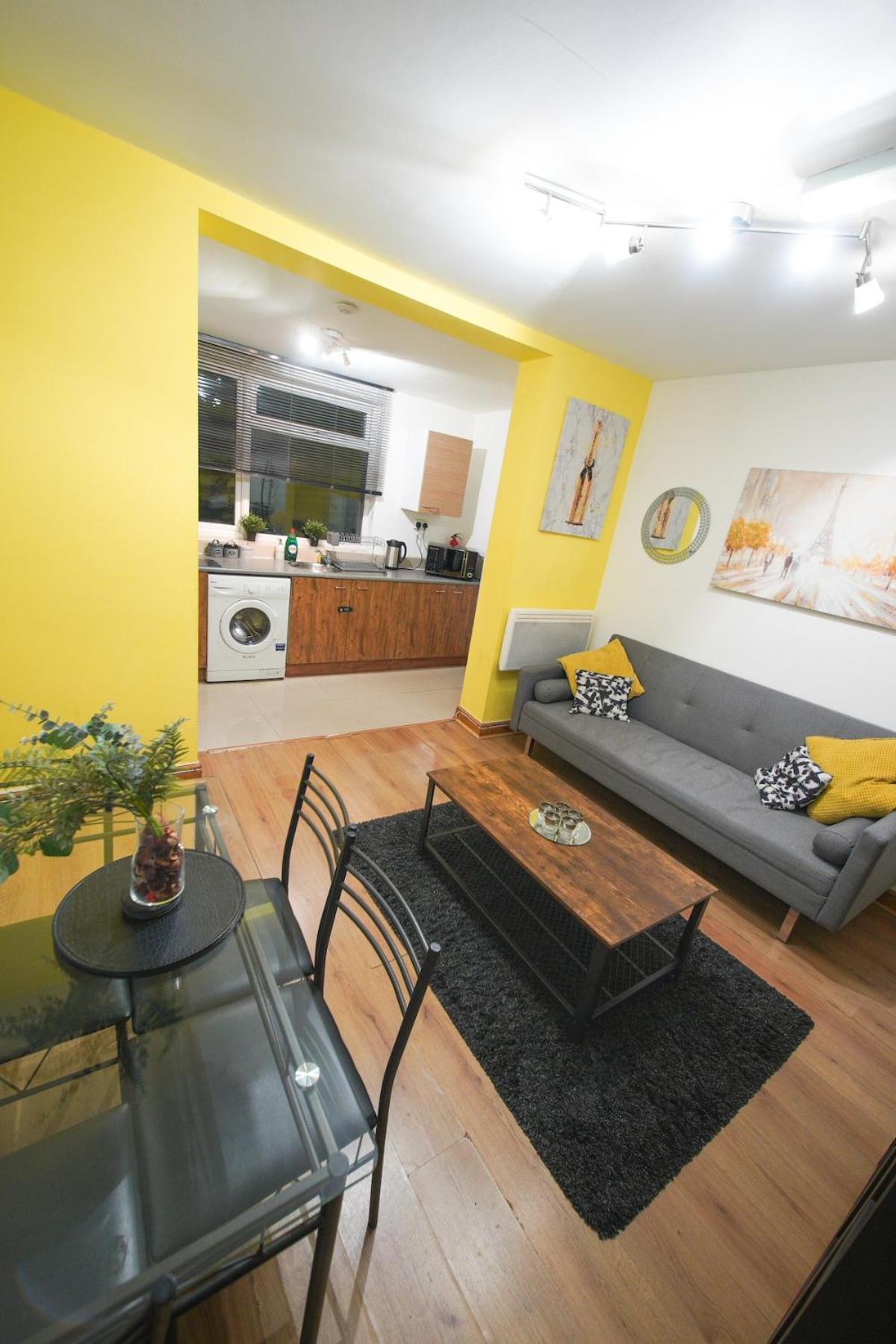 Contemporary 1-bedroom Flat Apartment